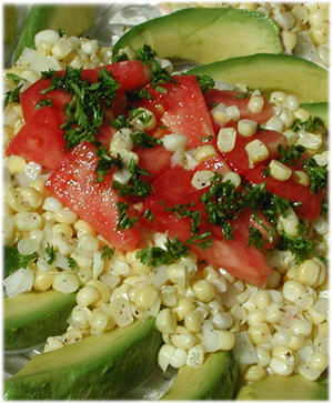 Spicy Corn Salad